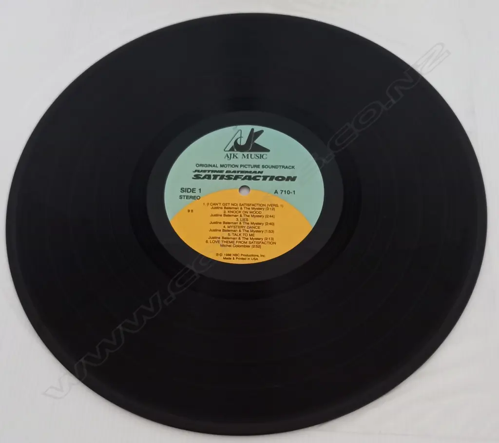 Justine Bateman, Satisfaction: Original Motion Picture Soundtrack Image 1++